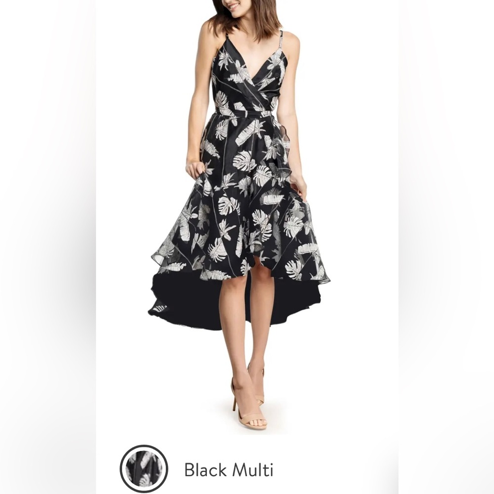 Dress the Population Delphine wrap dress in size S. NWT